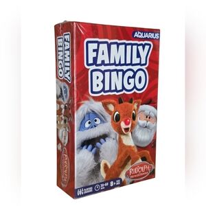 Rudolph The Red Nosed Reindeer Family Bingo‎ Game Christmas Edition